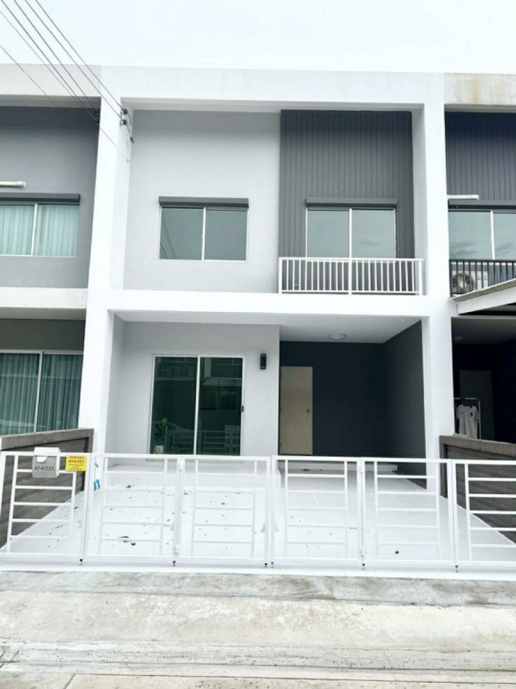 ให้เช่าทาวน์โฮมพระราม 2 บางขุนเทียน : ให้เช่าบ้านตัวอย่าง!! ทาวน์เฮ้าส์ Habitown Nest ท่าข้าม-พระราม 2