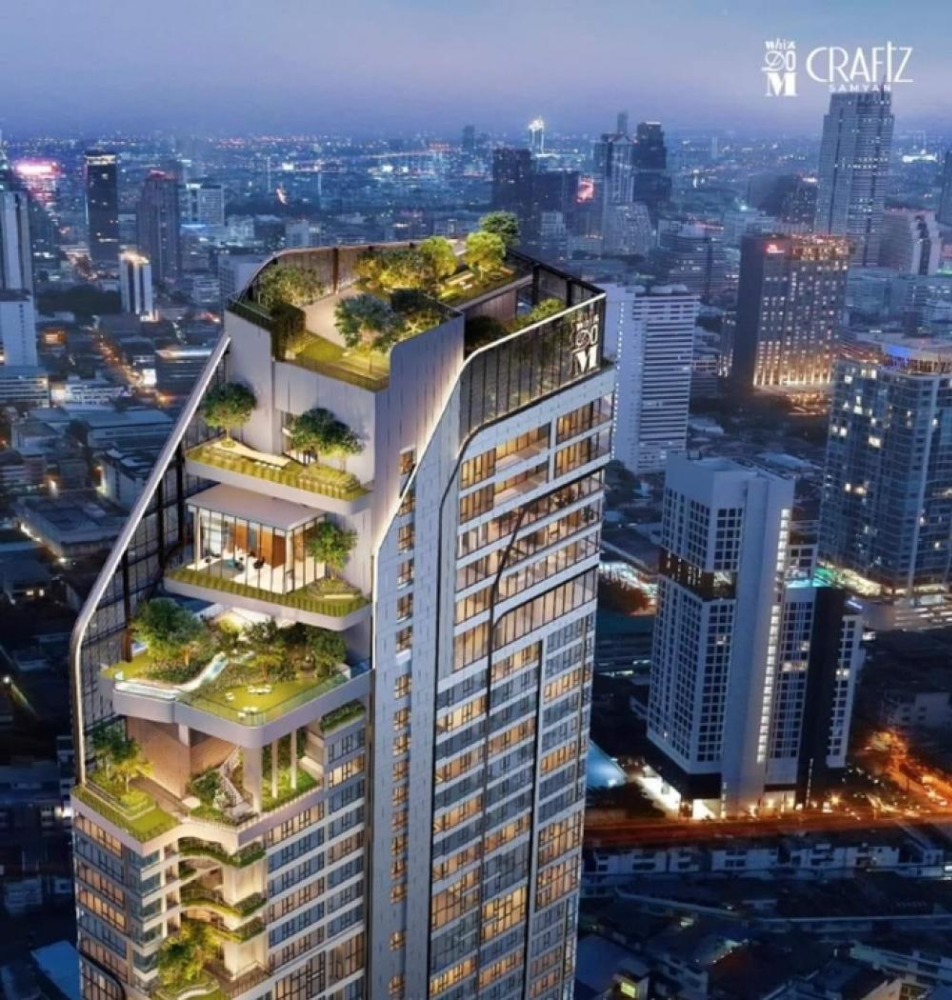 Sale DownCondoSiam Paragon ,Chulalongkorn,Samyan : urgent! (Owner sells it himself) (Selling down payment at a loss) Hottest room, location 02, 15th floor, cheaper than the Whizdom Craftz Samyan project, cost price