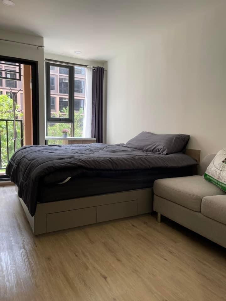 For RentCondoChaengwatana, Muangthong : ⛩️ For rent, Wonder Kaset // Size 23 sq m // 3rd floor // Room 1 bed // Building view