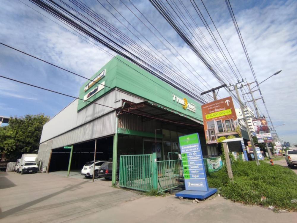 ให้เช่าโชว์รูมบางนา แบริ่ง ลาซาล : ให้เช่าโชว์รูม อู่ซ่อมบำรุง /ร้านยางรถยนต์ ริมถนนใหญ่บางนาตราด กม.5 (ขาเข้า) ทำเลดีมาก