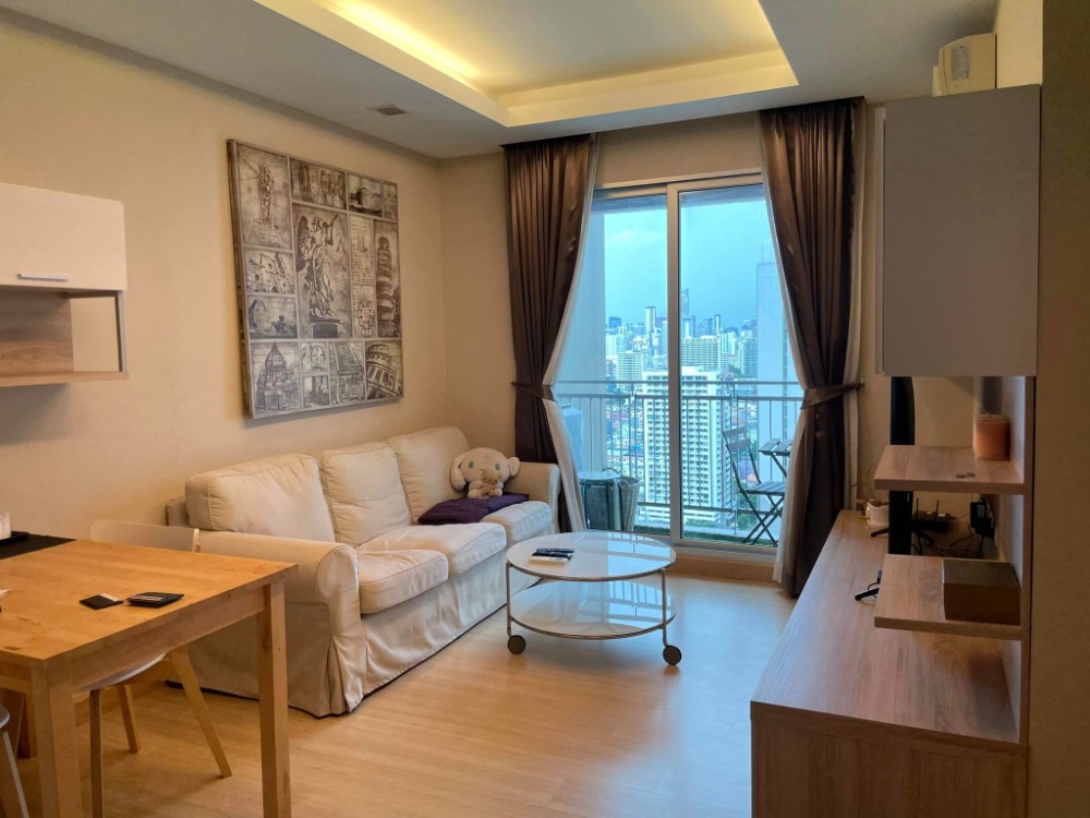 ให้เช่าคอนโดพระราม 9 เพชรบุรีตัดใหม่ RCA : ให้เช่าคอนโด 1 ห้องนอน 36 ตารางเมตร ห้องสวย THRU ทองหล่อ 🔥🔥.