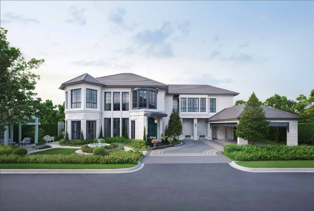 ขายบ้านพัฒนาการ ศรีนครินทร์ : 🥂✨ Luxury House นาราสิริ กรุงเทพกรีฑา 5 ห้องนอน 687 ตรม. สอบถาม,นัดชมบ้าน Call. 093-616-4456 (ฝ่ายขาย)