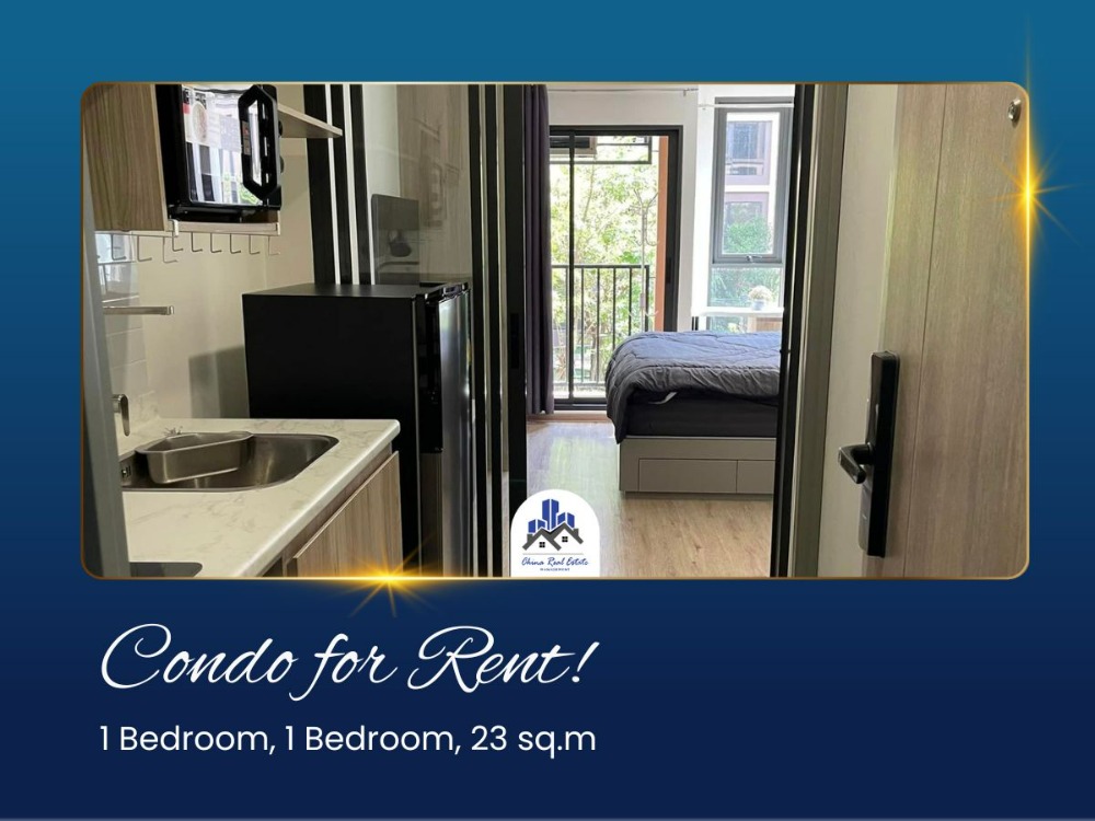 For RentCondoChaengwatana, Muangthong : [Rent] 🏬 Condo for Rent at Oneder Kaset, 1 Bedroom