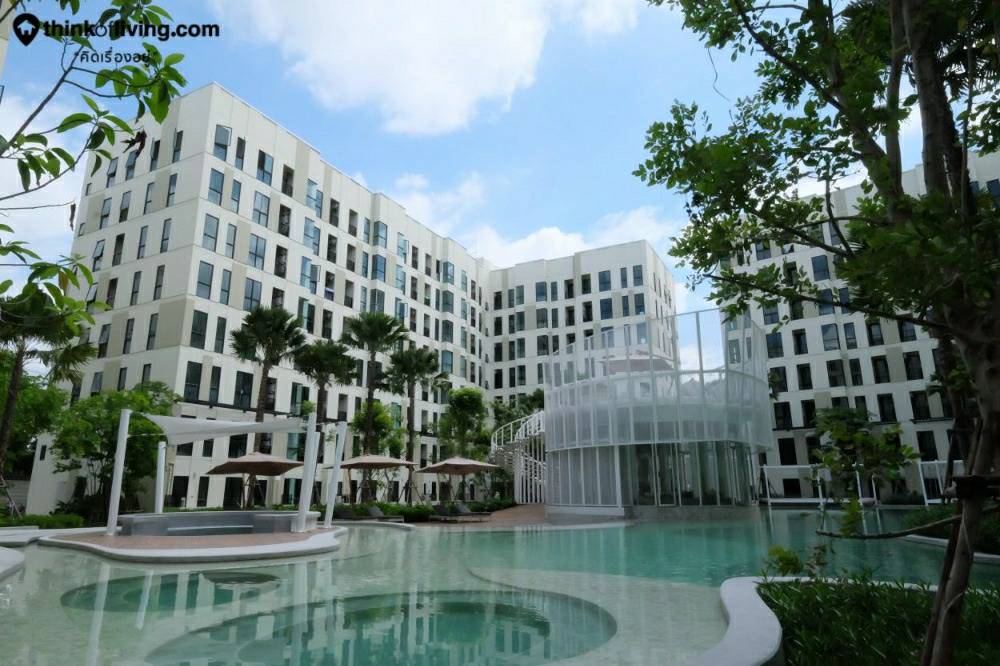 ให้เช่าคอนโดบางนา แบริ่ง ลาซาล : UNIO SUKHUMVIT 72 PHASE 2 ตึก B ชั้น 7 ขนาด 27 ตร.ม.  ฝั่งสวน ห้องเย็นสบาย แทบจะไม่โดนแดดส่องโดยตรง  1 ห้องนอน 1 ห้องน้ำ