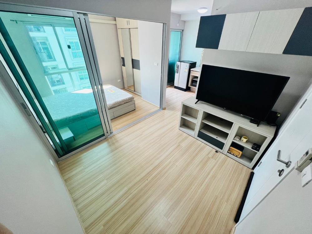 For RentCondoChaengwatana, Muangthong : 7000.-/month for rent Plum Condo Chaengwattana Phase 2, ready to move in immediately.