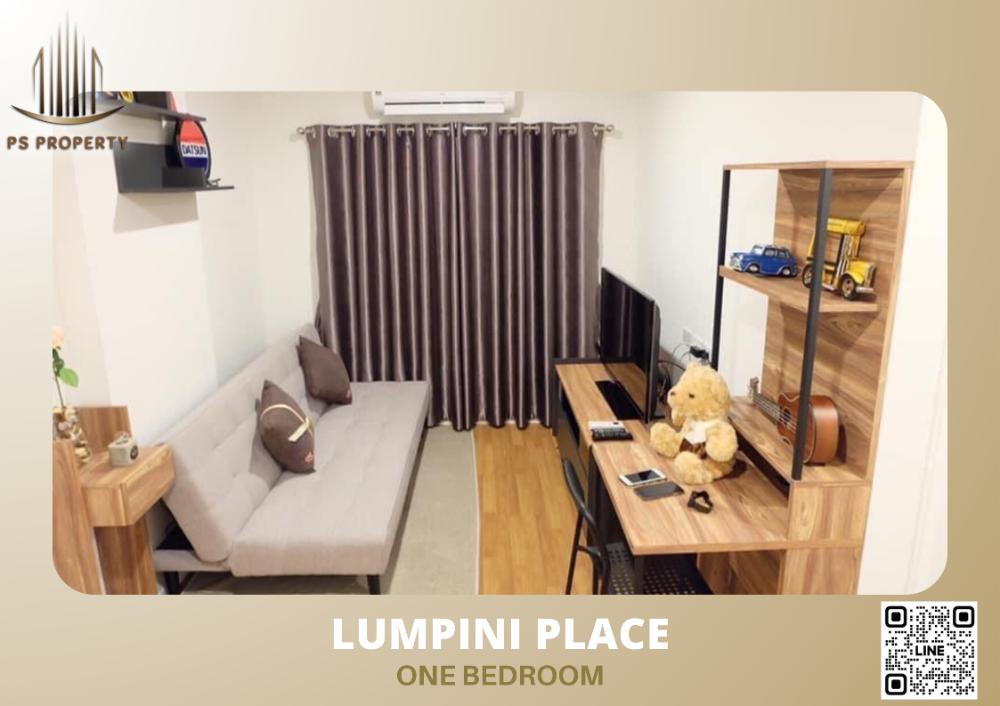ให้เช่าคอนโดบางนา แบริ่ง ลาซาล : ให้เช่า📌Lumpini Place Bangna 📌 คอนโดใกล้รถไฟฟ้า ห้องสวยเฟอร์นิเจอร์ เครื่องใช้ไฟฟ้าพร้อมอยู่ วิวทางด่วน