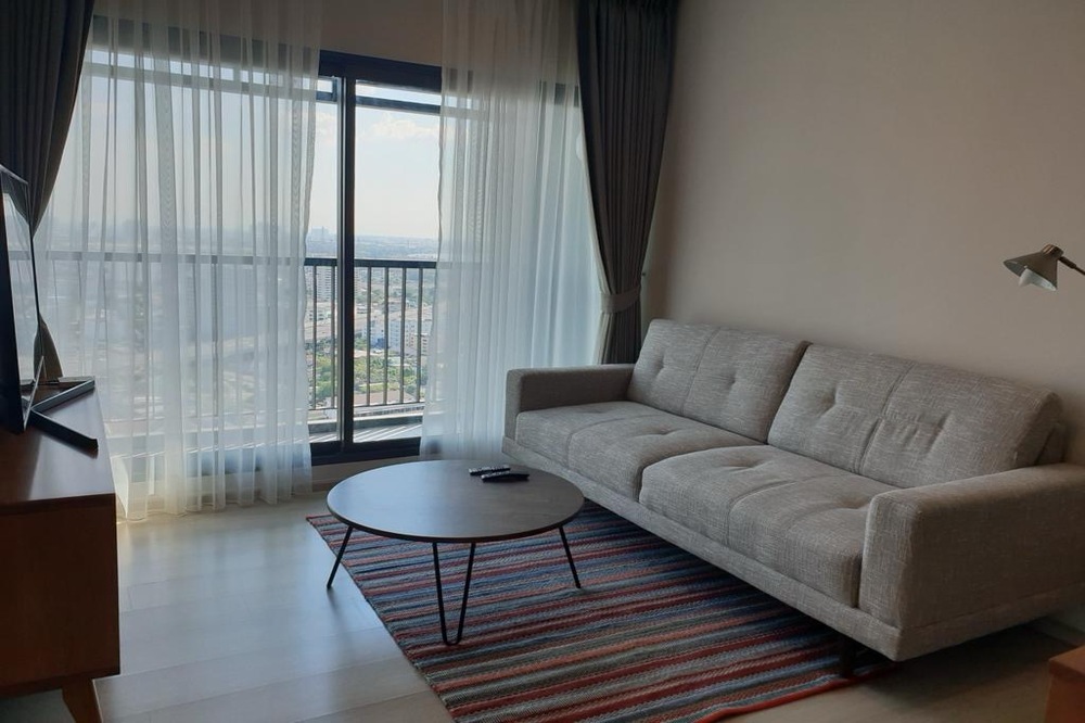 For RentCondoOnnut, Udomsuk : Code C20230101505.........Life Sukhumvit 48 for rent, 2 bedroom, 2 bathroom, high floor, furnished, ready to move in