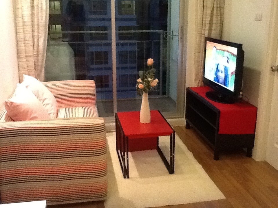 For RentCondoRama3 (Riverside),Satupadit : Lumpini Park Riverside Rama 3, river view, 1 bedroom, size 32 sq m., ready for rent.