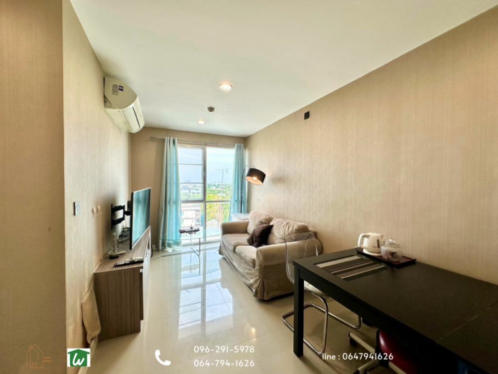 For SaleCondoOnnut, Udomsuk : The Series Udomsuk29 Project (The series Udomsuk29), corner room, 8th floor, 2 bedrooms, 1 bathroom, open and airy.