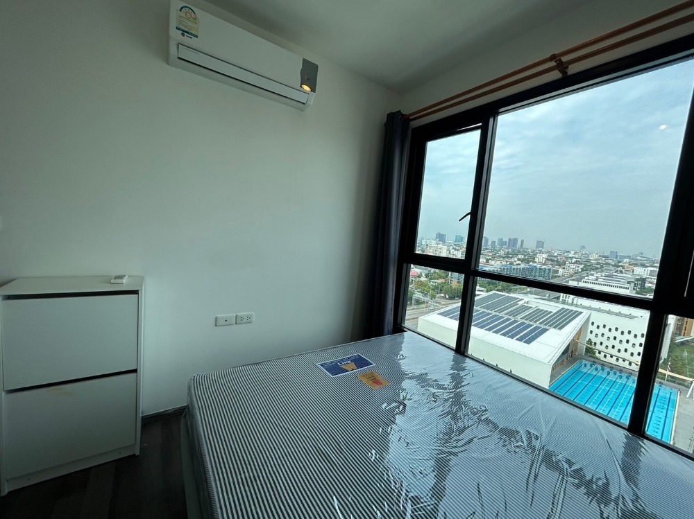 ให้เช่าคอนโดอ่อนนุช อุดมสุข : ให้เช่า The Base Park East ห้องใหญ่ 33ตร.ม ชั้น17 วิวเมือง ใกล้BTS,ทางด่วน ห้องสวย เฟอร์ฯครบ พร้อมเข้าอยู่