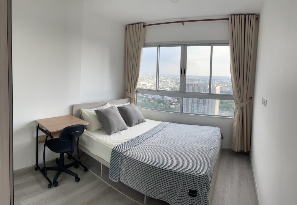 ให้เช่าคอนโดท่าพระ ตลาดพลู วุฒากาศ : 👑 Elio Sathorn - Wutthakat  👑 ห้อง one bedroom ตกแต่งสวย เฟอร์ฯและเครื่องใช้ไฟฟ้าพร้อมอยู่