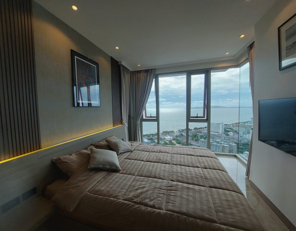 ให้เช่าคอนโดพัทยา บางแสน ชลบุรี สัตหีบ : ให้เช่า The Riviera Ocean Drive  พร้อมอยู่   (S05-3507)