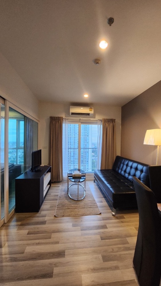 For RentCondoThaphra, Talat Phlu, Wutthakat : The key Wutthakat, condo for rent, new room, never rented out, 1 bedroom, 33 sq m., 19th floor.