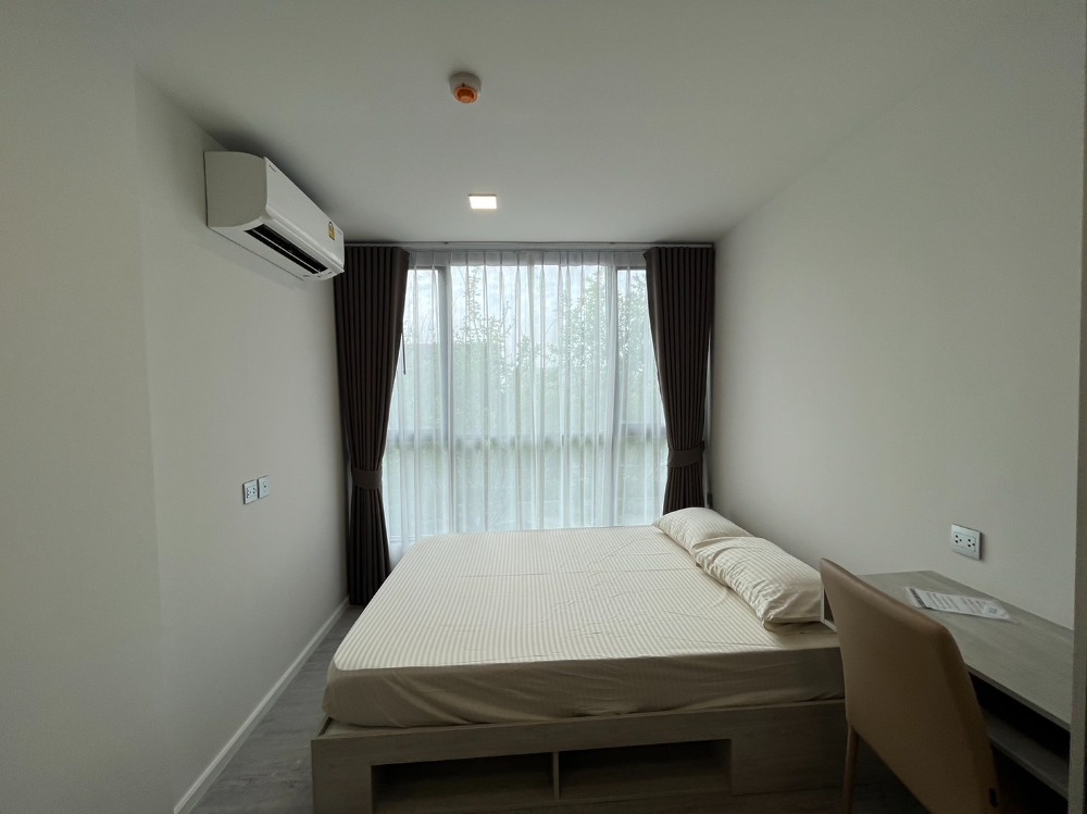 For RentCondoBangna, Bearing, Lasalle : Condo for rent ✅ Atmoz Tropicana Bangna ✅ Size 26.3 sq m., 3rd floor, Building A.