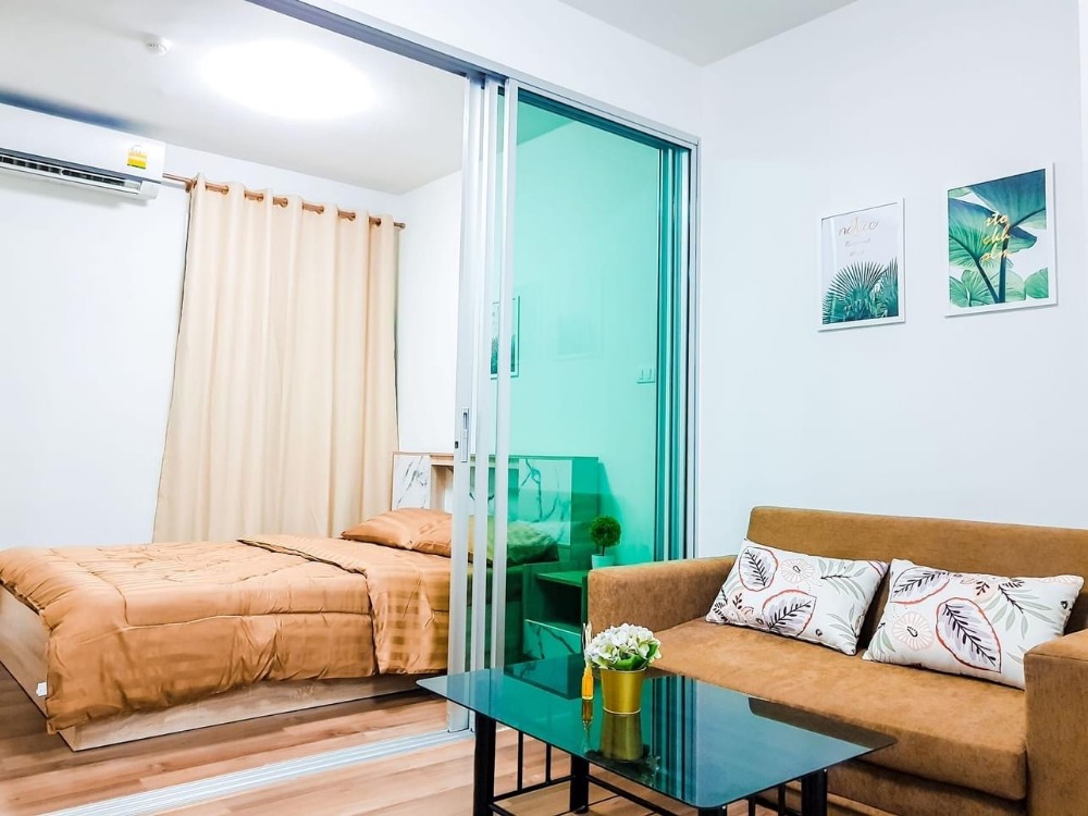 For RentCondoRattanathibet, Sanambinna : ⛩️ For rent A Space Me Rattanathibet // Size 25 sq m // 12th floor // Room 1 bed // City view 💥 There is a washing machine