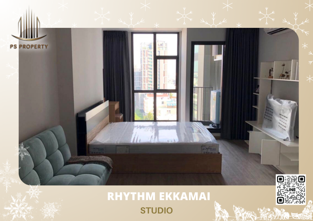 ให้เช่าคอนโดสุขุมวิท อโศก ทองหล่อ : ให้เช่า📣Rhythm ekkamai📣 ห้องสวย เฟอร์นิเจอร์ครบ เครื่องใช้ไฟฟ้าพร้อม เดินทางสะดวกใกล้ BTS เอกมัย และ ทองหล่อ