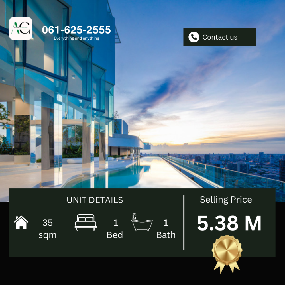 ขายคอนโดพระราม 9 เพชรบุรีตัดใหม่ RCA : *Best Deal* Life Asoke Rama 9 | 1 bed plus | 061-625-2555