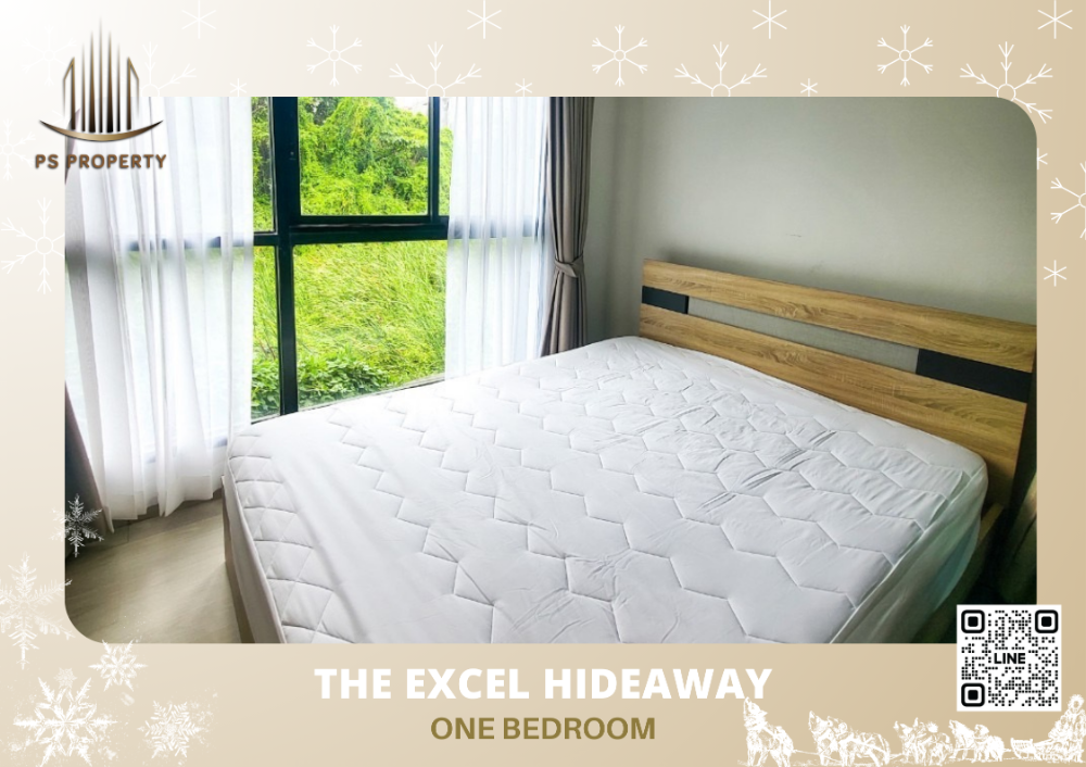 For RentCondoBangna, Bearing, Lasalle : For rent📣the excel hideaway📣furniture Complete with electrical appliances, ready to move in, convenient travel, near BTS Bearing, Bangna Expressway.