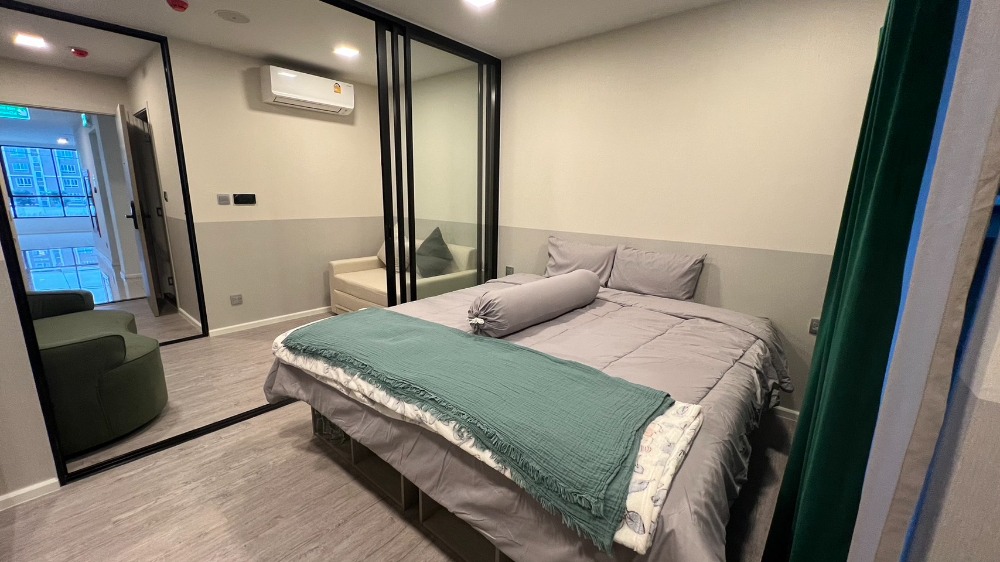 ให้เช่าคอนโดปทุมธานี รังสิต ธรรมศาสตร์ : ให้เช่า คอนโด เคฟ เอวา 1 BEDROOM EXCLUSIVE  12,000 บ/ด ตึก C ชั้น 3 ห้อง ขนาด 27.66 ตรม เฟอร์ครบ พร้อมอยู่ วิวสวน