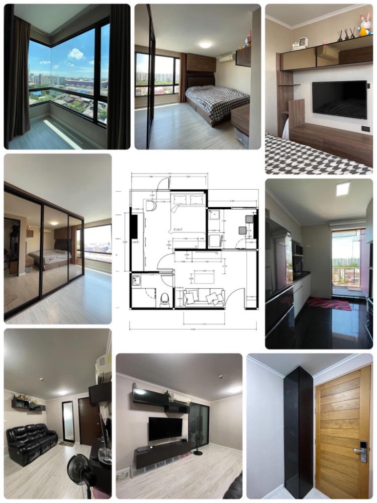 ให้เช่าคอนโดรัชดา ห้วยขวาง : ✨ L Style Ratchada-Huaikhwong Condo  :  1 Bedrooms , 1 Bathroom, 39 sqm. Rental Price 12,000THB/Month ✨
