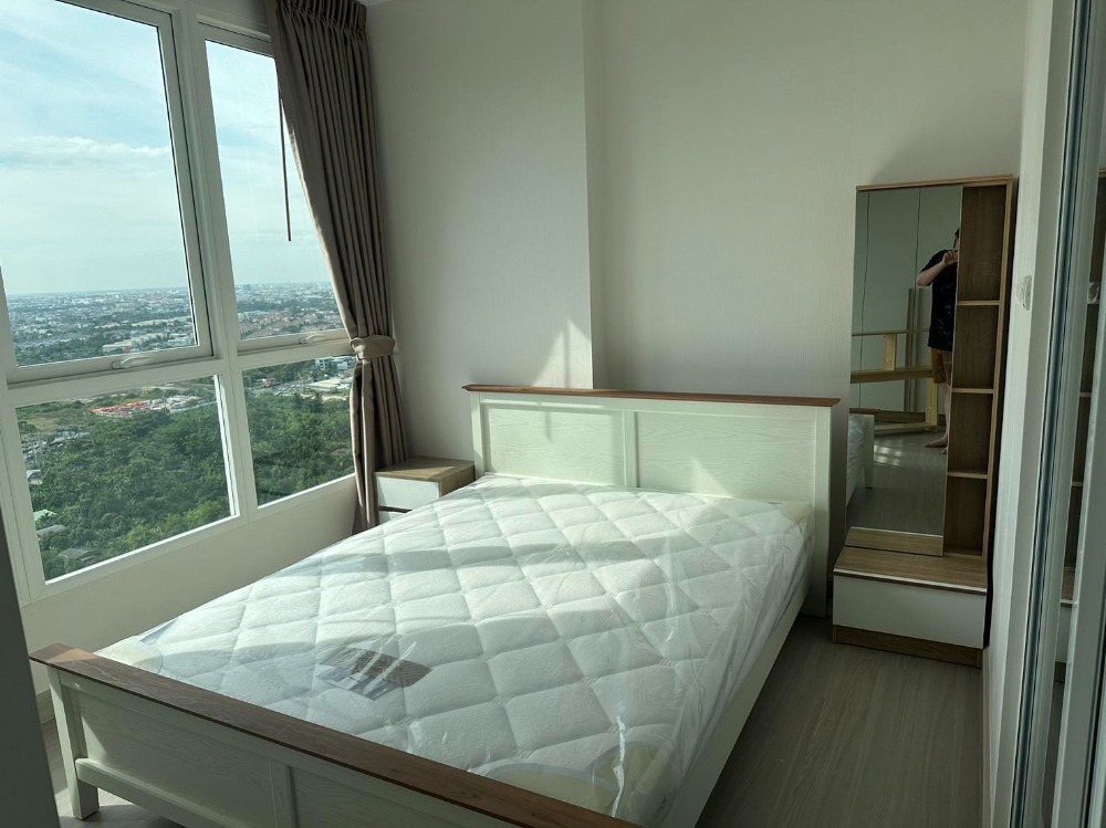 ให้เช่าคอนโดท่าพระ ตลาดพลู วุฒากาศ : 👑 Supalai Loft Sathorn - Ratchaphruek 👑 ห้องขนาด 35 ตรม. กว้างอยู่สบาย เฟอร์นิเจอร์และเครื่องใช้ไฟฟ้าครบ พร้อมอยู่