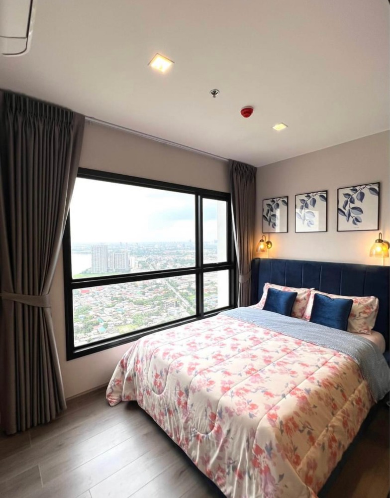 ให้เช่าคอนโดรัตนาธิเบศร์ สนามบินน้ำ พระนั่งเกล้า : ⛩️ ให้เช่า The Politan Rive โพลิแทน รีฟ // ขนาด 25 ตร.ม // ชั้น 44 // ห้อง 1 bed // วิว แม่น้ำ