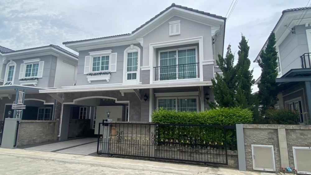 ให้เช่าบ้านสมุทรปราการ สำโรง : บ้านให้เช่า 4 ห้องนอน ถนนสุขุมวิท 113 เฟอร์ครบพร้อมอยู่ ใกล้ BTS สำโรง ใกล้โรงเรียนนานาชาติ