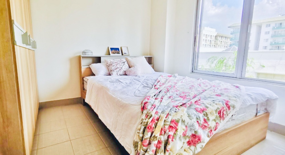 For RentCondoBangna, Bearing, Lasalle : [ For rent ] 9,500 baht/month Fully furnished 51 sq m., The Parkland Bangna Km. 5.