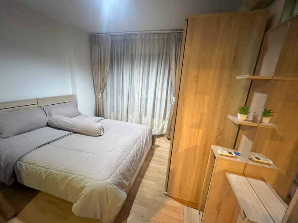 For RentCondoKhlongtoei, Kluaynamthai : 🌈🧸For rent Aspire rama 4🧸 Building A, size 29 sq m, 12th floor, near BTS Ekkamai, view in front of the project.