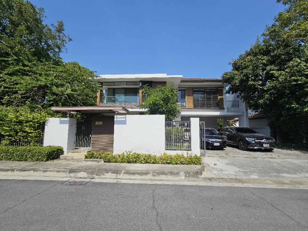 For SaleHousePinklao, Charansanitwong : Single house for sale, Nantawan Pinklao-Ratchapruek, corner house, lots of space, beginning of the project, next to Borom Road, convenient travel, near food villa.