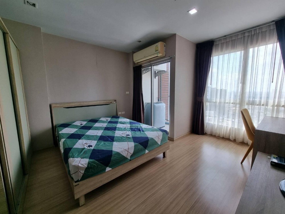For RentCondoThaphra, Talat Phlu, Wutthakat : For rent: Casa Ratchada-Ratchapruek✨ Next to BTS Talat Phlu🚝 27th floor🧸 Studio room size 27 sq m🌷 Complete furniture and electrical appliances