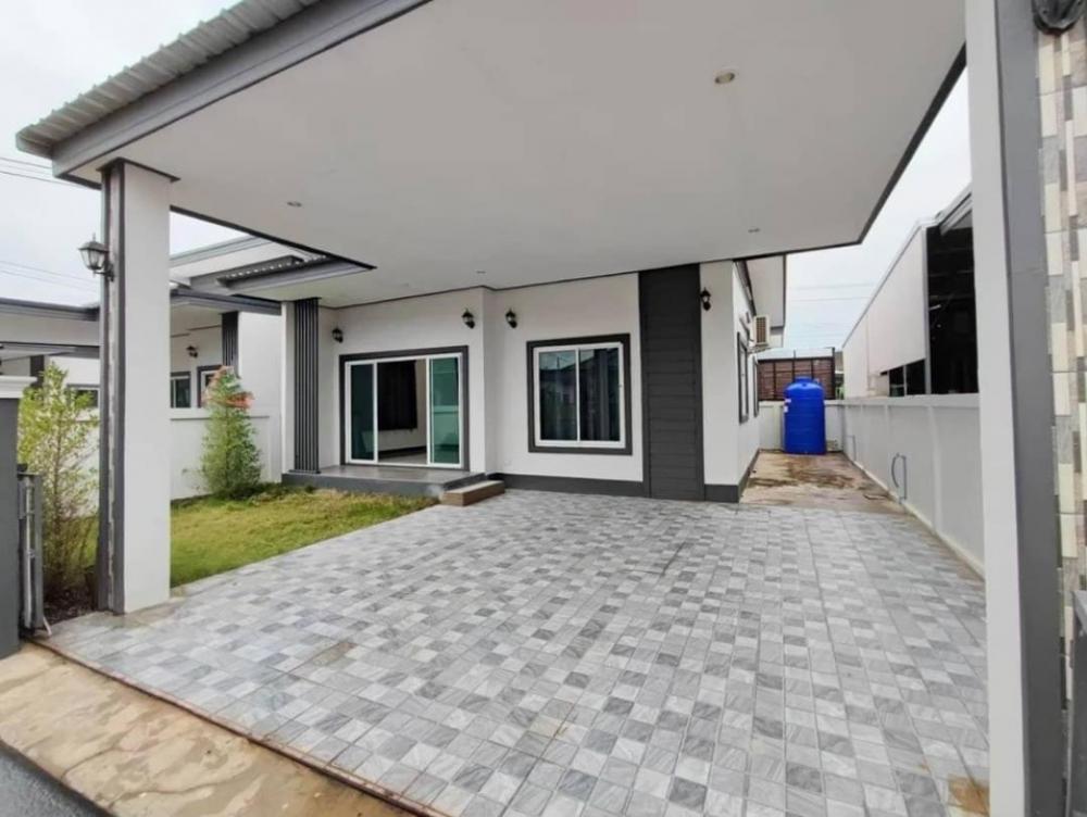 ให้เช่าบ้านขอนแก่น : หมู่บ้าน อยู่เจริญบ้านทุ่ม เฟส 3 โครงการใหม่ บ้านสวย 🏠💕🟥🟩🟧🟨🟥🟪🟩🟧🟨🟪🟩🟥🟨🟧🟩✅ 2 bed 2 bath 🛁  2 ห้องนอน 2 ห้องน้ำ✅ เพียง 6,900฿ 💕 ราคาต่อรองได้ค่ะ🎉