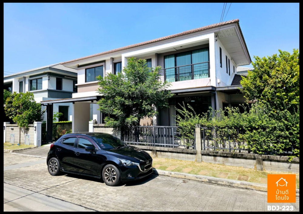 For SaleHouseNawamin, Ramindra : Hot price !! Single house Casa Ville Ramintra-Wongwaen 2 (59.1 sq m.), 4 bedrooms, 3 bathrooms, near Fashion Island.