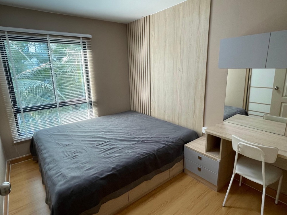 For RentCondoBangna, Bearing, Lasalle : For rent: I Condo Sukhumvit 105, Building A6, 3rd floor, built-in room, very beautiful 🌈✨