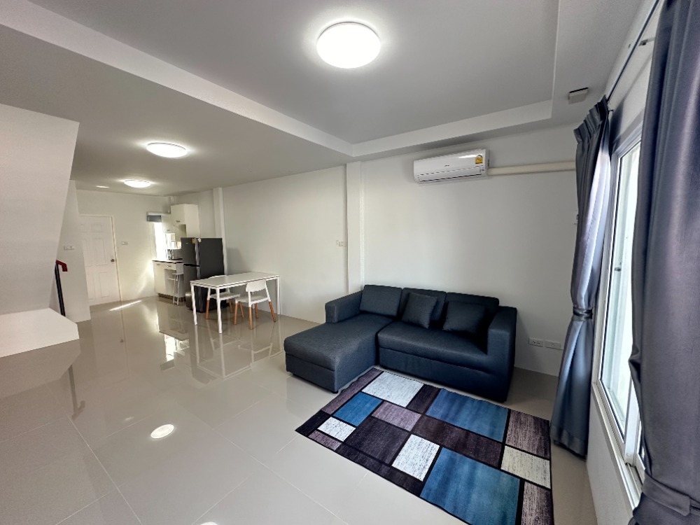 For RentTownhomeRayong : Townhome for rent in Ban Chang, Rayong, 2 bedrooms, 2 bathrooms, 1 car parking, near Phala Beach, U-Tapao Airport, Map Ta Phut Industrial Estate.