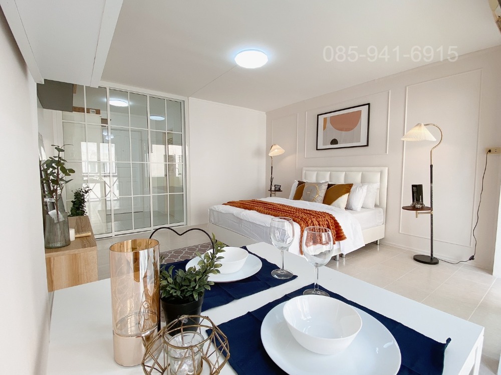 ขายคอนโดโชคชัย4 ลาดพร้าว71 : ผ่อนถูกกว่าเช่า ห้องสวย แต่งครบ 🚩 MRT สุทธิสาร / สถานีภาวนา 👉@CondoPRO