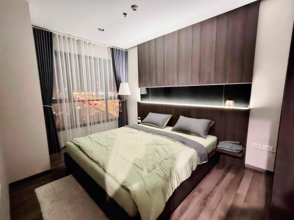 For RentCondoOnnut, Udomsuk : For rent: The Base Park West, 2 bedrooms, 1 bathroom, rare, few units, size 49 sq m, 16th floor, pool view, electrical appliances and complete furniture.