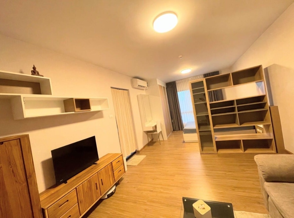 For RentCondoBangna, Bearing, Lasalle : SRB101  Supalai City Resort Bearing Station, 6th floor, Building A, city view, 33.5 sq m, 1 bedroom, 1 bathroom, 8,500 baht. 064-878-5283