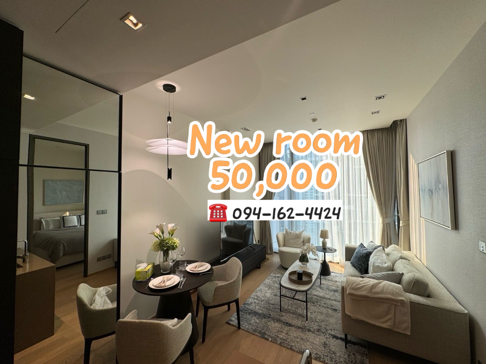 ให้เช่าคอนโดวิทยุ ชิดลม หลังสวน : Condo 28 Chidlom, 50,000thb,, Location: BTS Chidlom// Ready to move in! ☎️Call: 094-162-4424