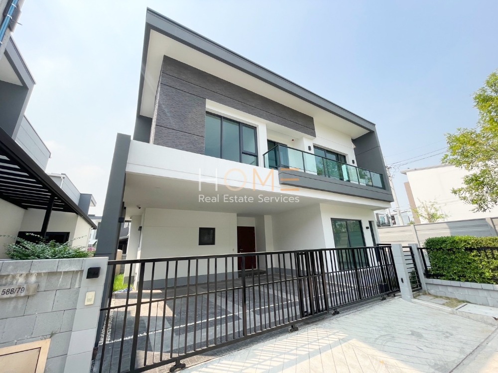 For SaleHouseLadkrabang, Suwannaphum Airport : Detached House The City Sukhumvit - Onnut / 4 Bedrooms (FOR SALE), The City Sukhumvit - Onnut / Detached House 4 Bedrooms (FOR SALE) PALM755