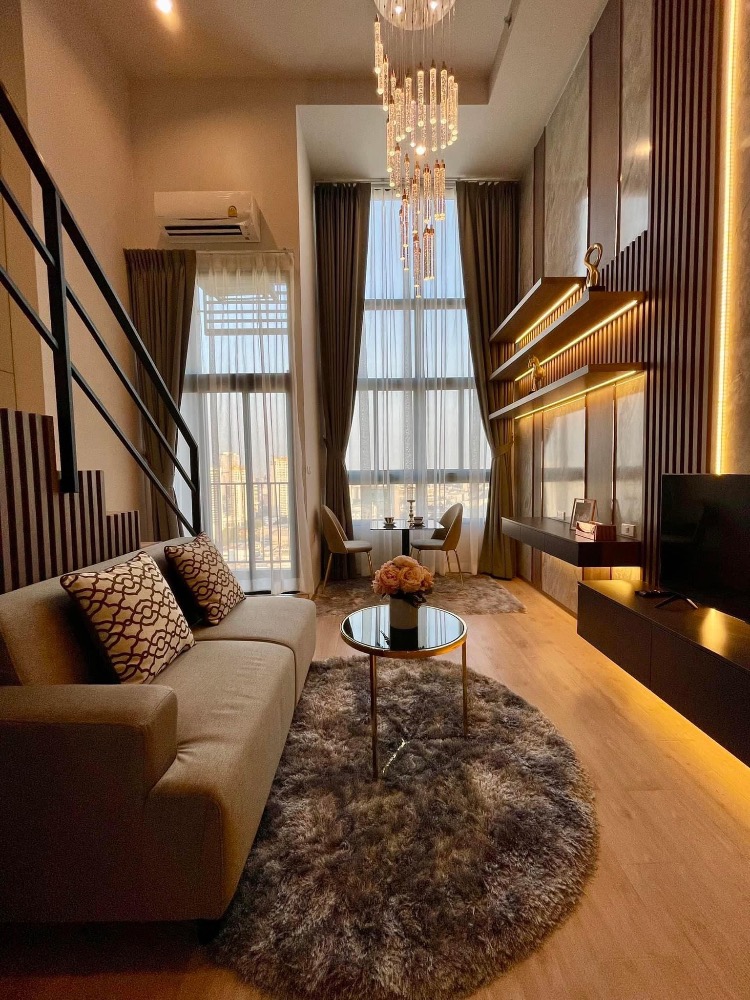 ให้เช่าคอนโดพระราม 9 เพชรบุรีตัดใหม่ RCA : For rent Ideo Rama 9- Asoke Duplex nice decoration