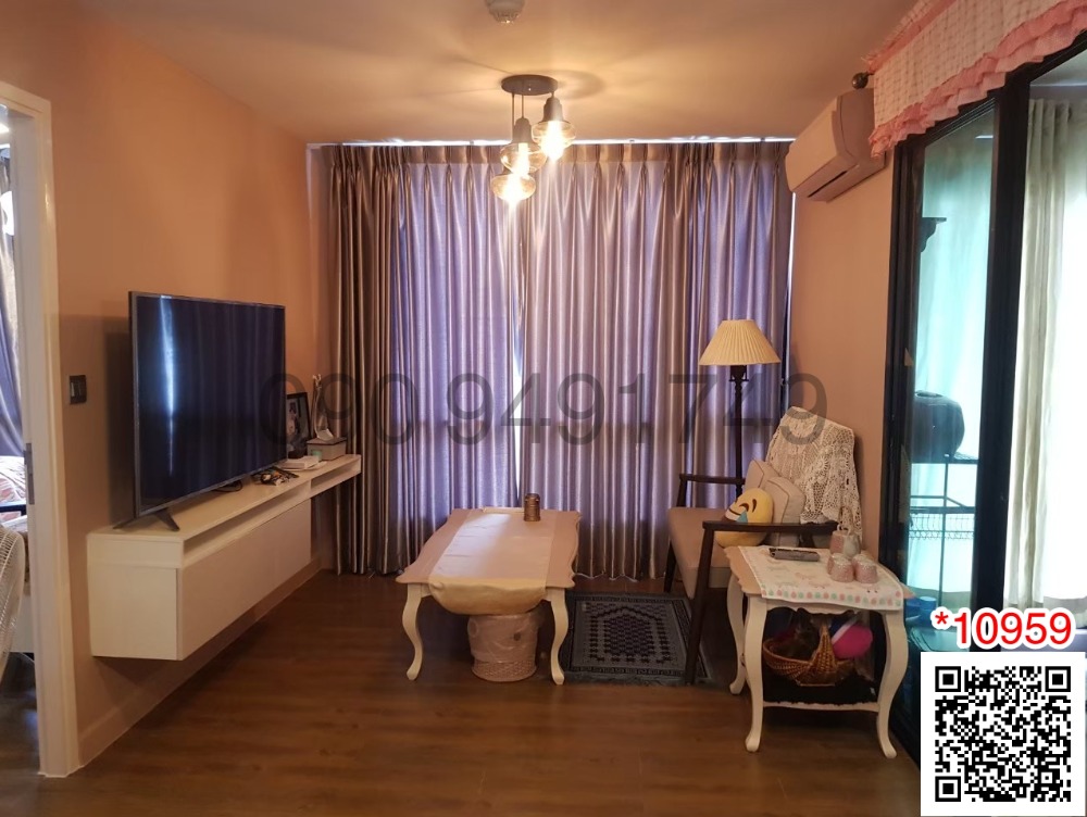 For SaleCondoNawamin, Ramindra : Condo for sale, Esta Bliss Ramintra, large room, 2 bedrooms, near Setthabutbamphen School, 400 m.