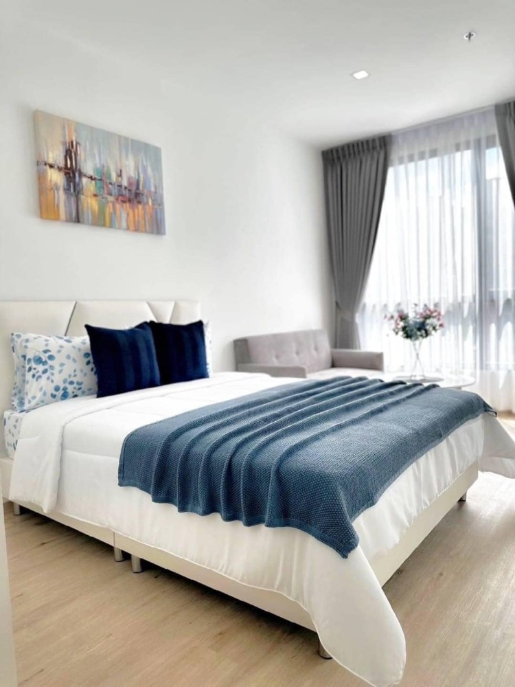 For RentCondoPattanakan, Srinakarin : Condo for rent: The Rich Rama 9 Srinakarin, very easy to travel #next to BTS Hua Mak