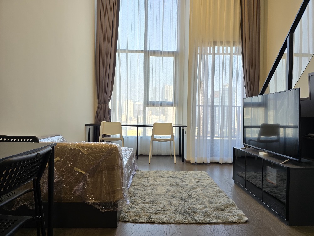 For RentCondoSiam Paragon ,Chulalongkorn,Samyan : Park Origin Chula - Samyan 【𝐑𝐄𝐍𝐓】🔥 New room !! With furniture Complete the central area near MRT Sam Yan🔥Contact Line ID: @hacondo