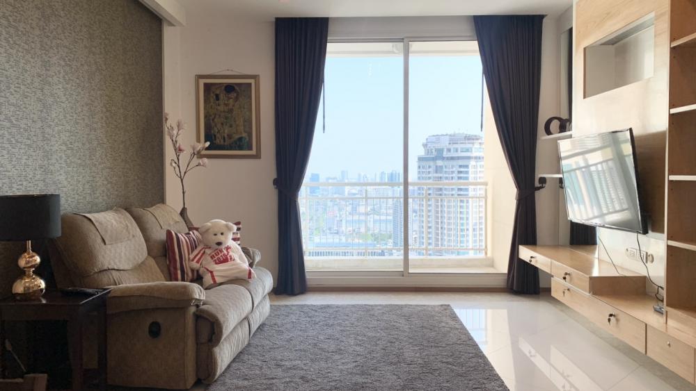 ให้เช่าคอนโดสาทร นราธิวาส : 📣 ห้องสวย พร้อมอยู่ The Empire Place 1bed Unblock View