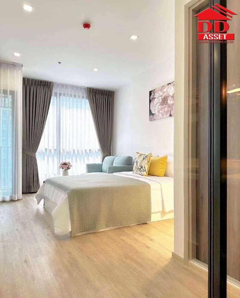 ให้เช่าคอนโดพัฒนาการ ศรีนครินทร์ : For rent The Rich Rama 9-Srinakarin (เดอะริช พระราม9- ศรีนครินทร์ ) ติดรถไฟฟ้าสายสีเหลืองสถานนีหัวหมาก รหัส C8122