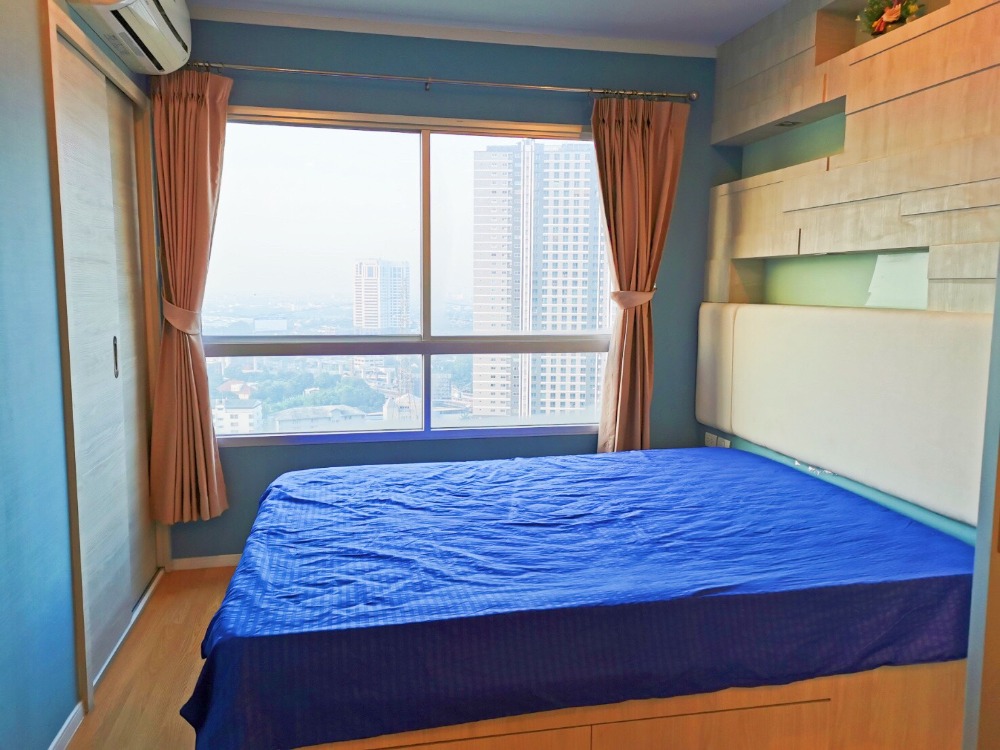 ให้เช่าคอนโดพัฒนาการ ศรีนครินทร์ : Condo for rent, Lumpini Place Srinakarin - Huamark Station ชั้นสูง ห้องสวย