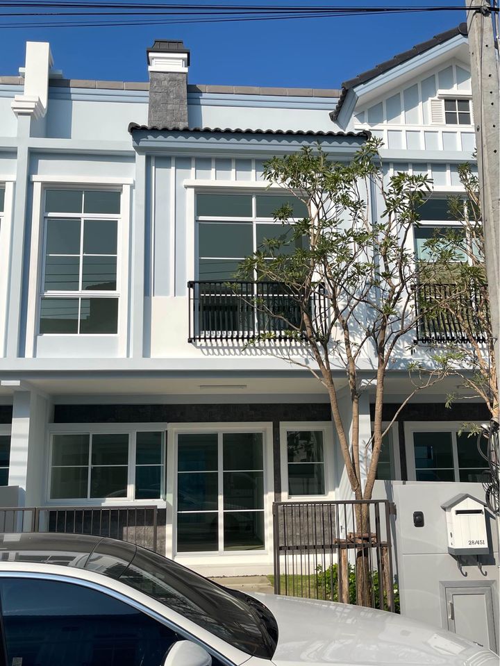 ให้เช่าบ้านบางนา แบริ่ง ลาซาล : For rent townhouse 2 bedrooms at Indy2 Bangna-Ramkhamhaeng 2 Near Mega Bangna Fully furnished  Ready to move in Rental 30,000 THB./Month