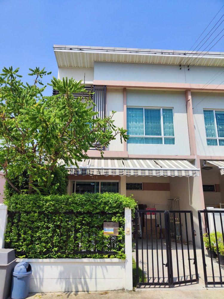 For RentTownhomeRama5, Ratchapruek, Bangkruai : Townhouse for rent The Pleno Rattanathibet-Chaiyapruek Project (Corner)