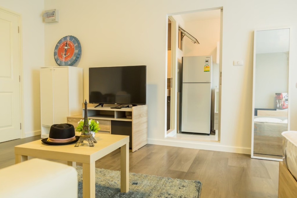 ให้เช่าคอนโดบางนา แบริ่ง ลาซาล : DCONDO ABAC BANGNA ให้เช่า! ห้องสวย ชั้น3 วิวเมือง